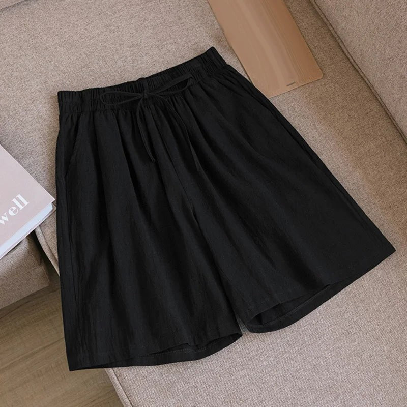 Alesia | Women's Drawstring Bermuda Shorts