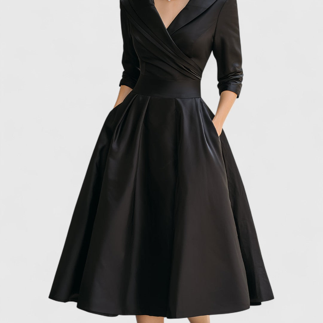 Diana | Women's Elegant Wedding Guest Midi Dress
