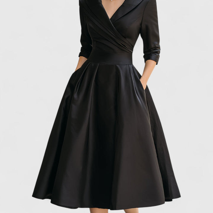 Diana | Women's Elegant Wedding Guest Midi Dress