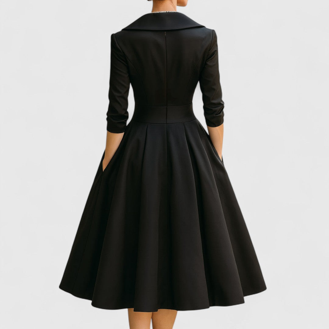 Diana | Women's Elegant Wedding Guest Midi Dress
