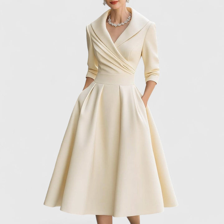Diana | Women's Elegant Wedding Guest Midi Dress