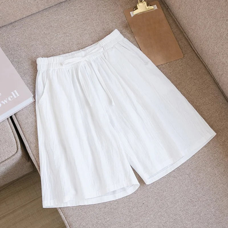 Alesia | Women's Drawstring Bermuda Shorts