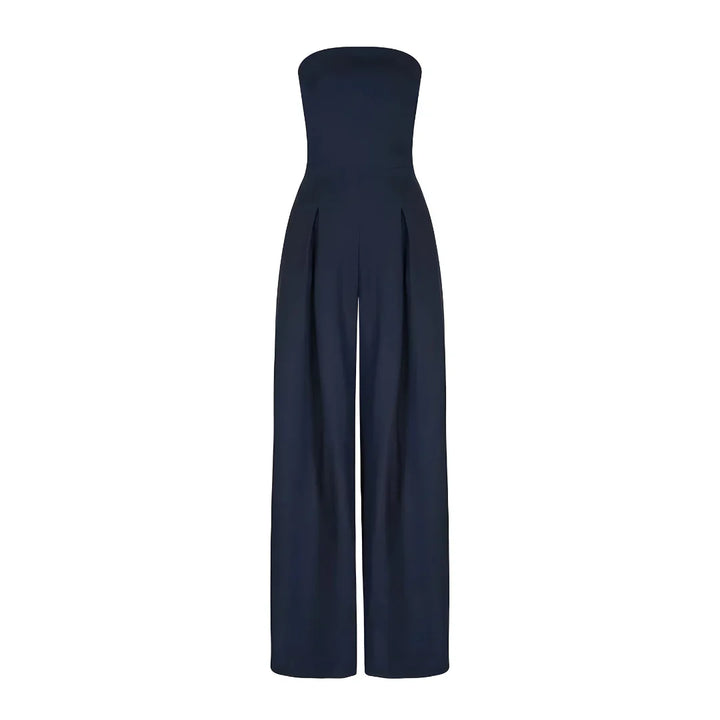Amber | Women's Strapless Wide Leg Jumpsuit