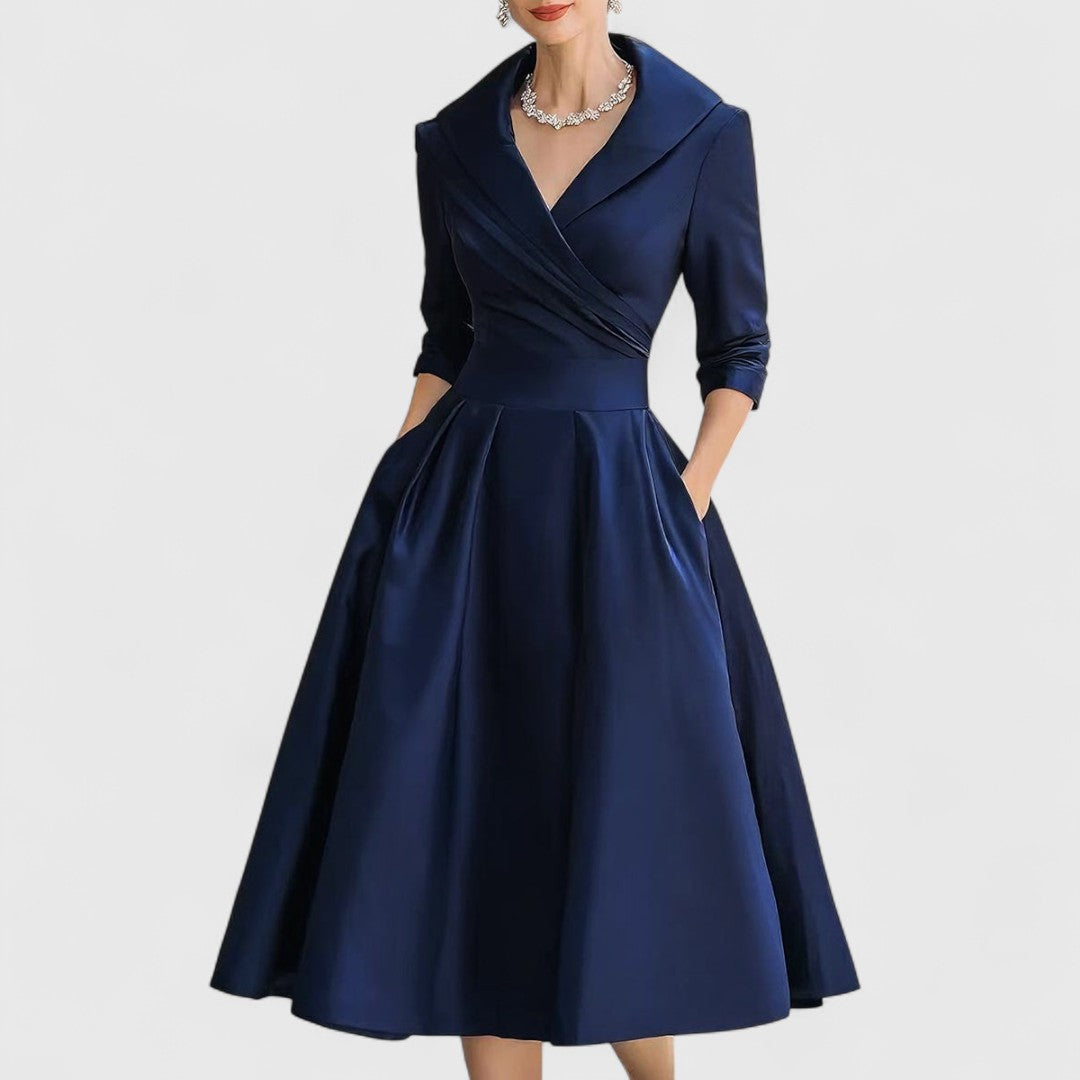 Diana | Women's Elegant Wedding Guest Midi Dress