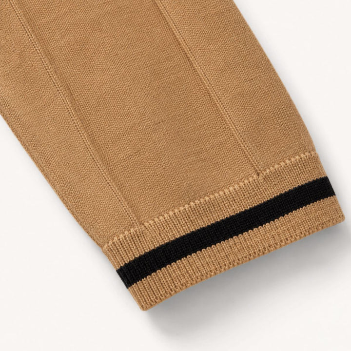 Gelo | Men's Half Zip Knit Polo Shirt