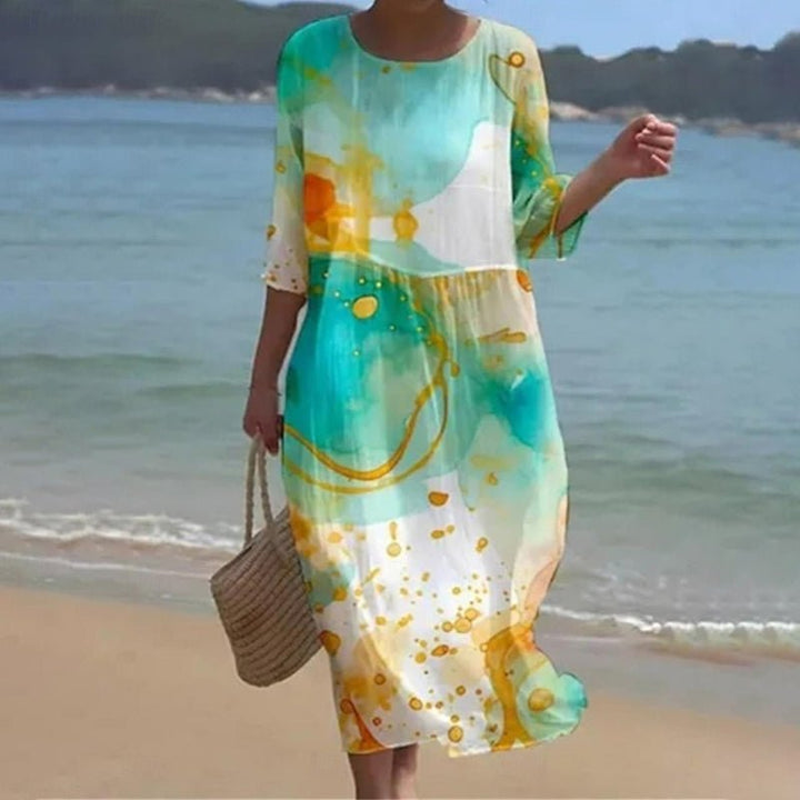Keely | Women's Floral Midi Dress