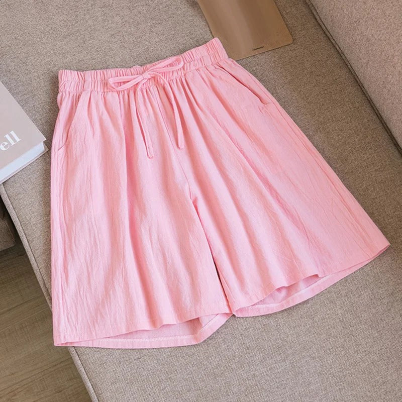 Alesia | Women's Drawstring Bermuda Shorts