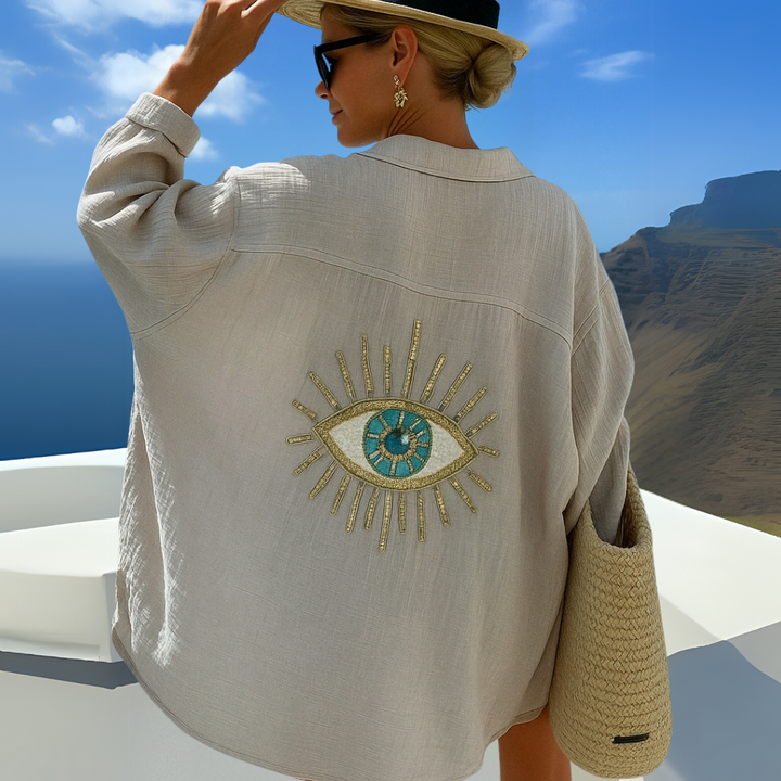 Livia | Women's Beach Cover Up Shirt