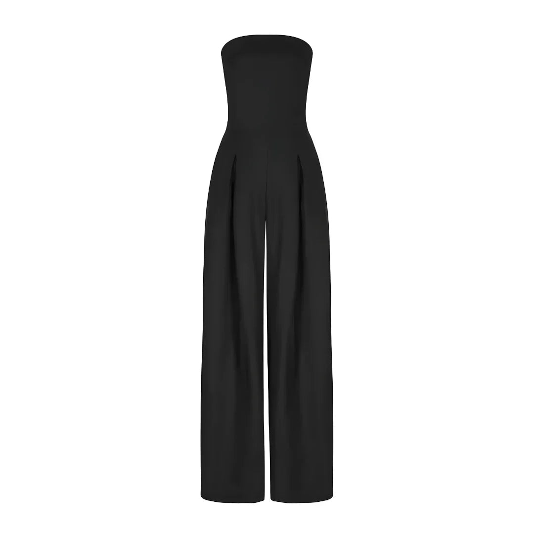 Amber | Women's Strapless Wide Leg Jumpsuit