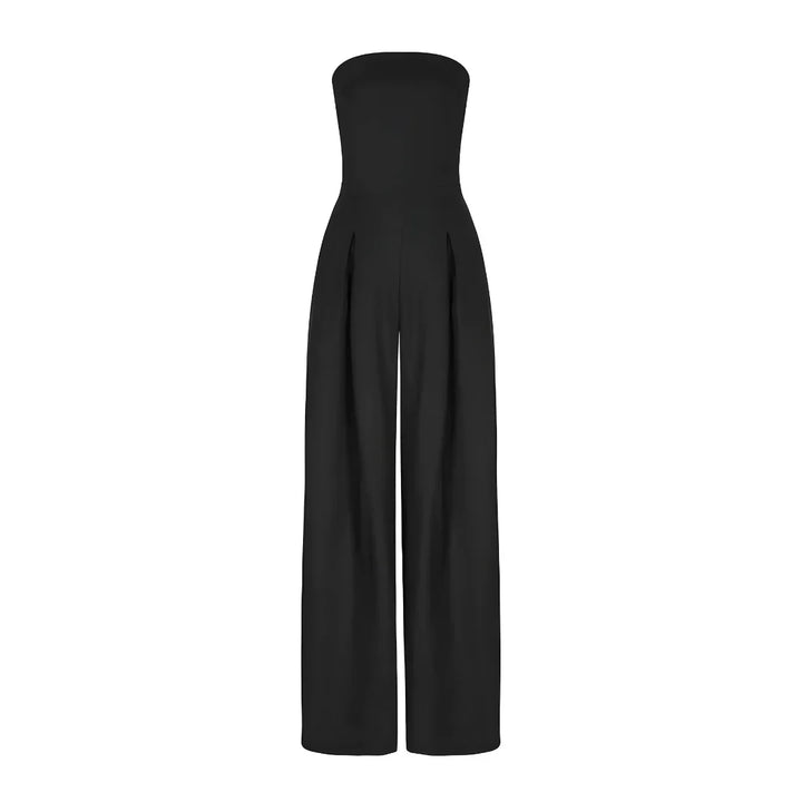 Amber | Women's Strapless Wide Leg Jumpsuit