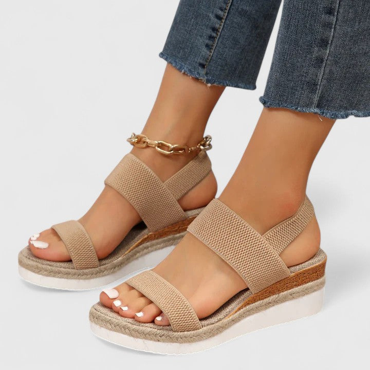 Nora | Women’s Orthopedic Wedge Sandals with Arch Support