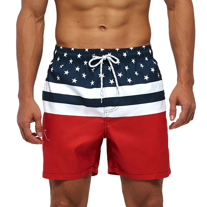 Drew | Men's Printed Swim Shorts
