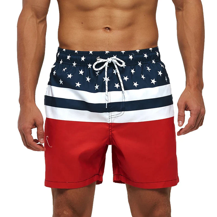 Drew | Men's Printed Swim Shorts