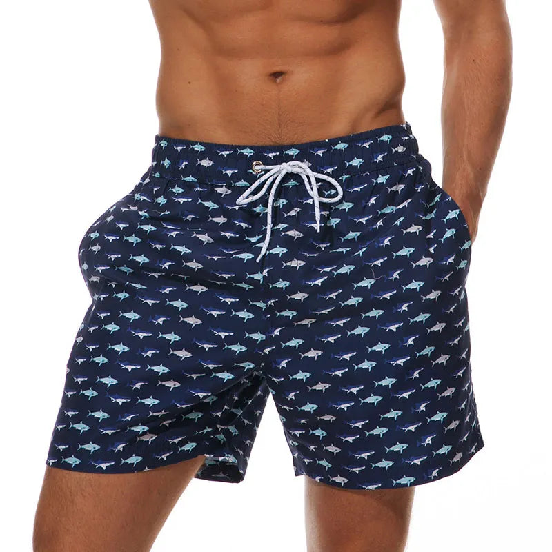 Drew | Men's Printed Swim Shorts