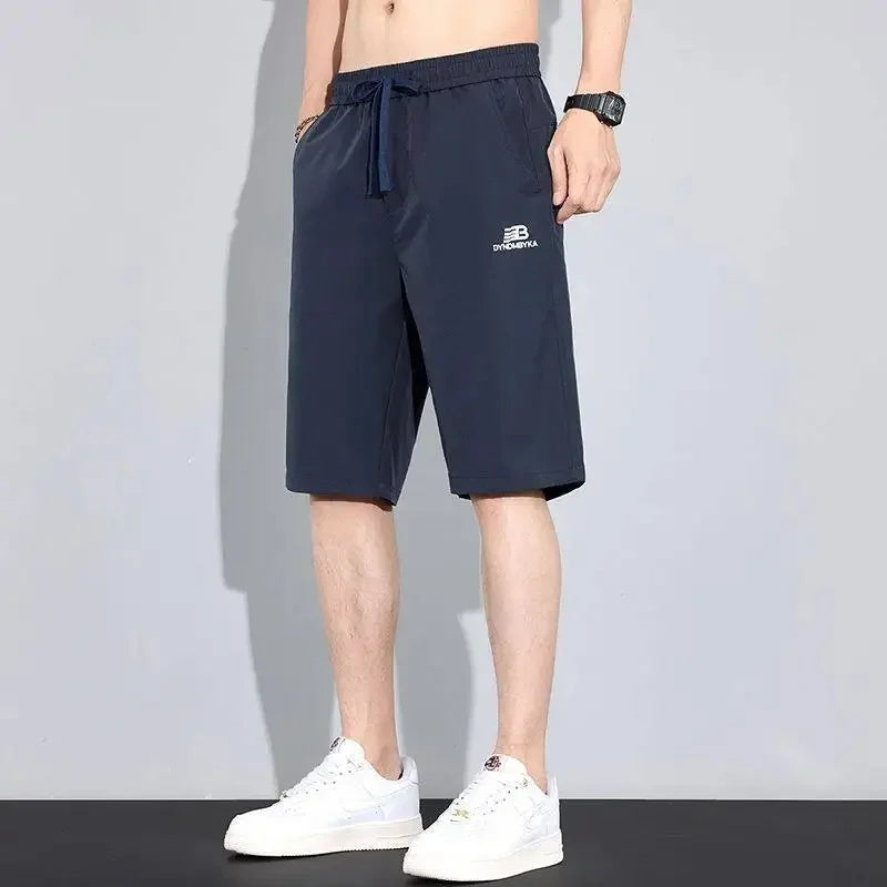 Steph | Men's Drawstring Knee Length Shorts
