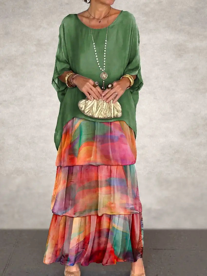 Rosina | Women's Tiered Maxi Dress