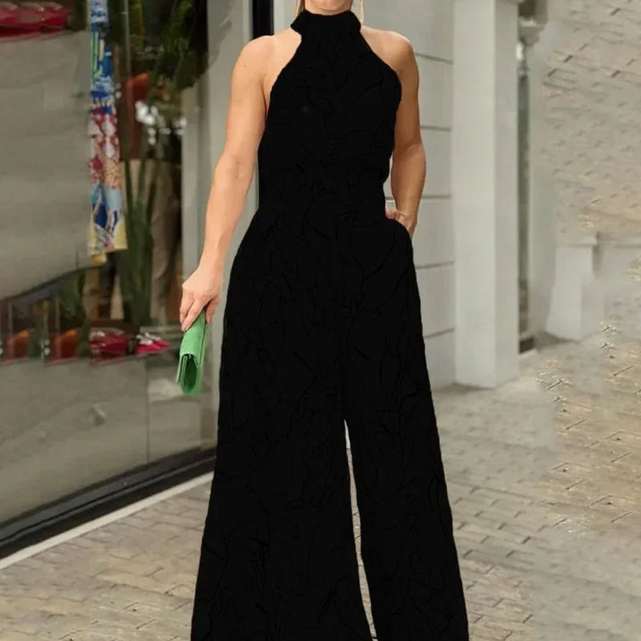 Else | Women's Halter Wide Leg Jumpsuit