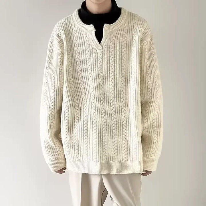 Aries | Classic Cable Knit Pullover