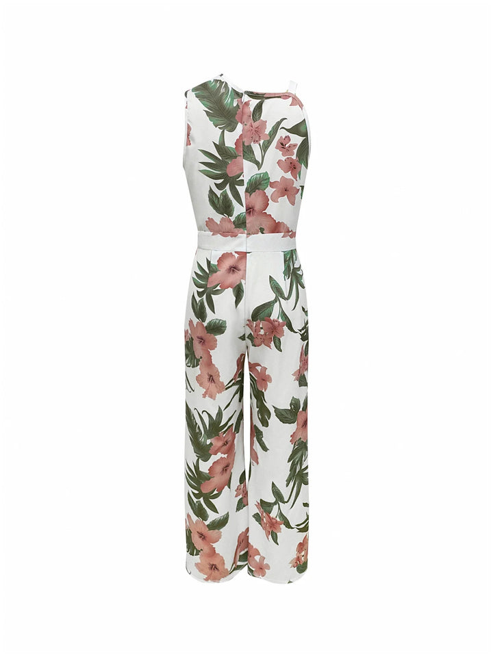 Nana | Women's Floral Wide Leg Jumpsuit