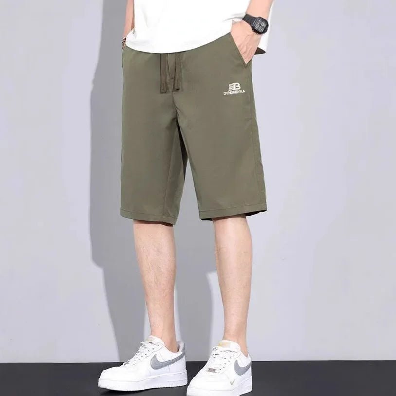 Steph | Men's Drawstring Knee Length Shorts