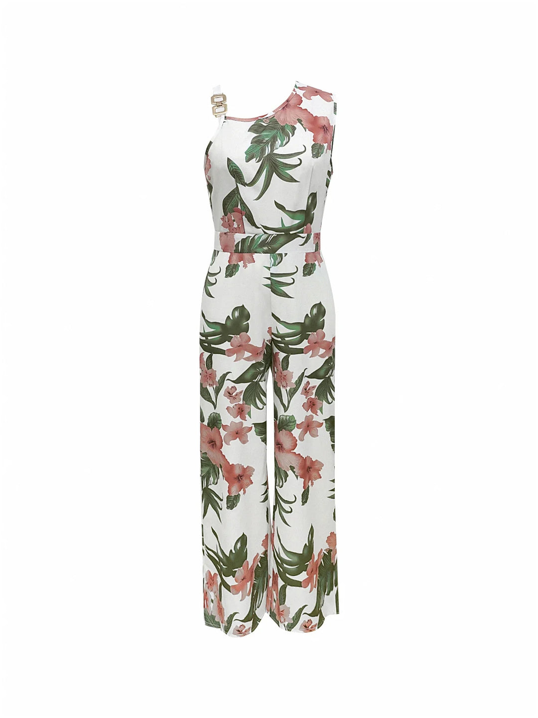 Nana | Women's Floral Wide Leg Jumpsuit