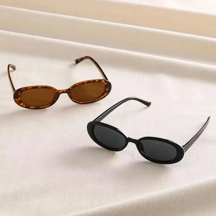 Gwen | Women's Oval Sunglasses with Tinted Lenses