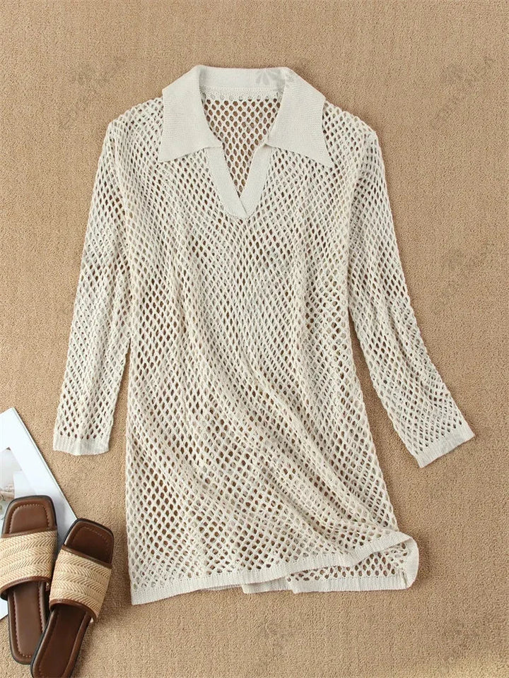 Tiara | Women's Crochet Knit Beach Cover Up
