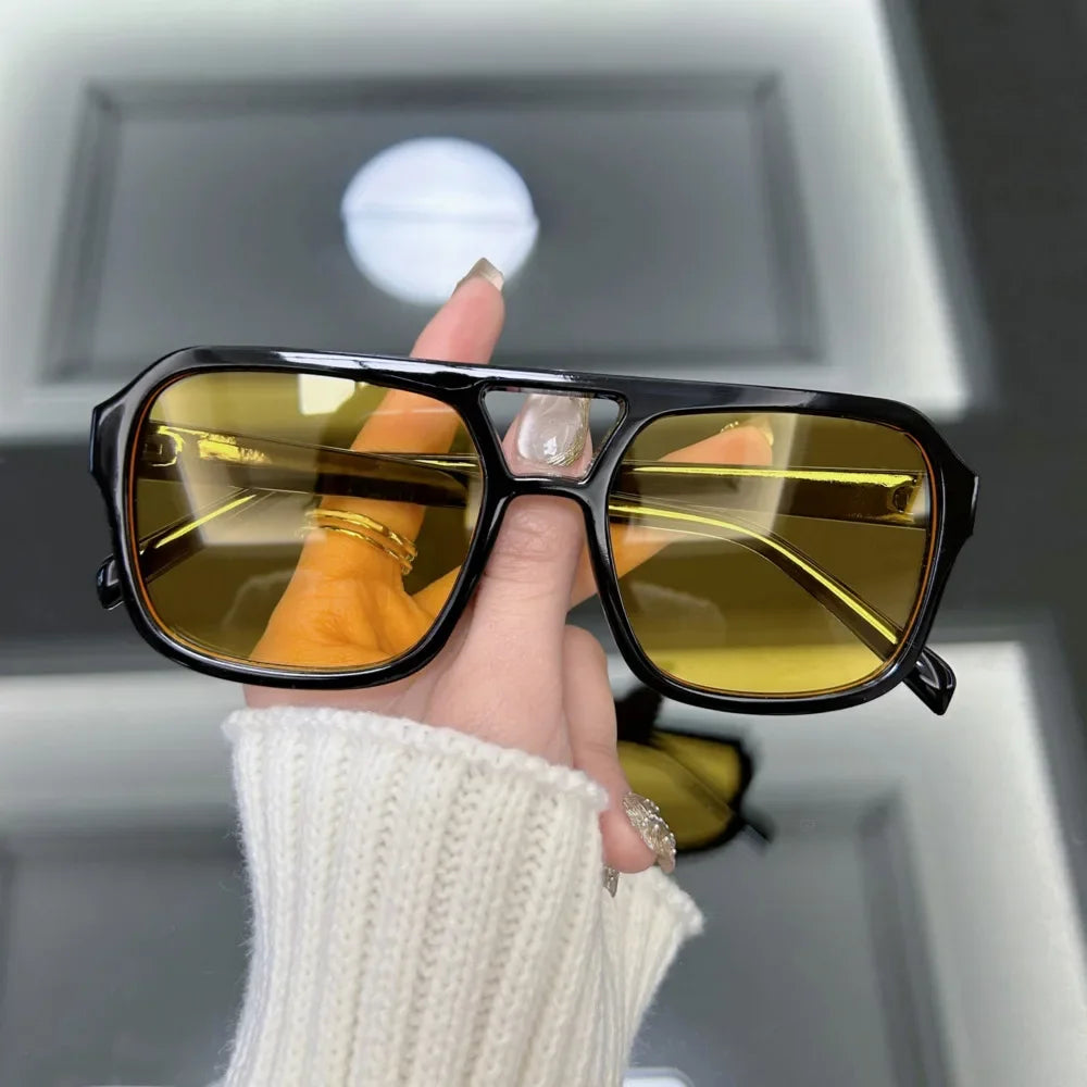 Bessie | Women's Aviator Sunglasses with Color Tinted Lenses