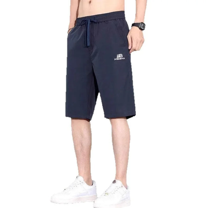 Steph | Men's Drawstring Knee Length Shorts