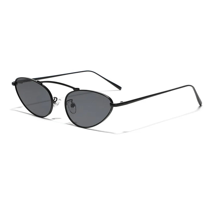 Sue | Women's Metal Cat-Eye Sunglasses with UV Protection