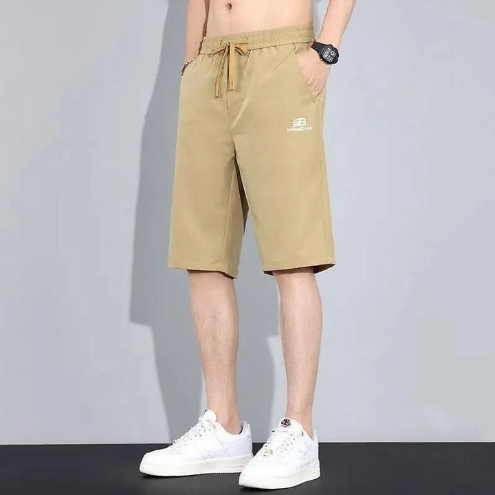 Steph | Men's Drawstring Knee Length Shorts
