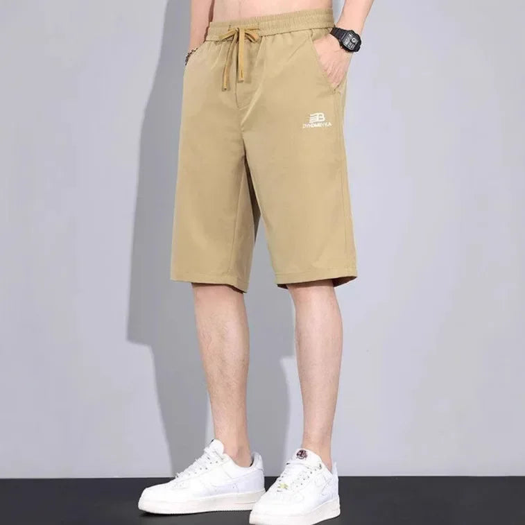 Steph | Men's Drawstring Knee Length Shorts