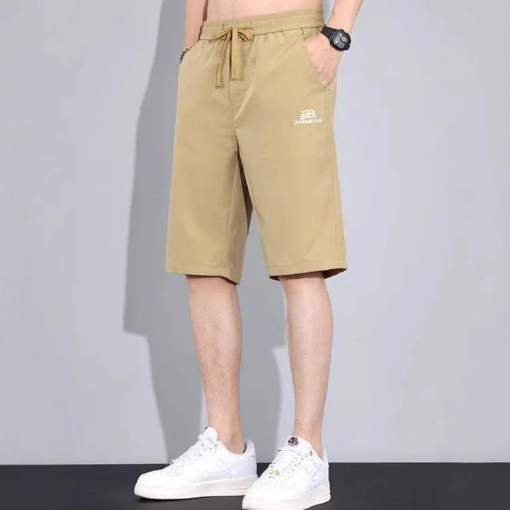 Steph | Men's Drawstring Knee Length Shorts