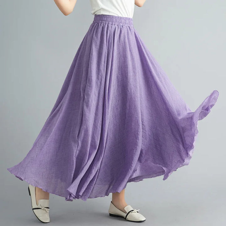 Marie | Women's Flowy Maxi Skirt
