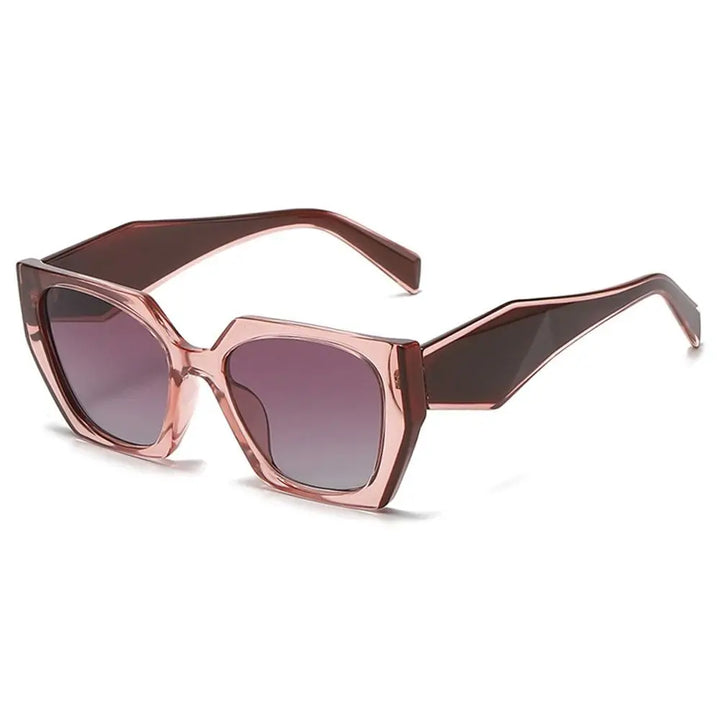 Malia | Women's Oversized Square Sunglasses with Gradient Lenses