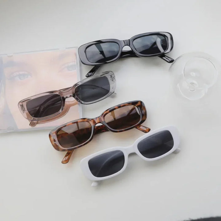 Angel | Women's Rectangle Sunglasses with Tinted Lenses