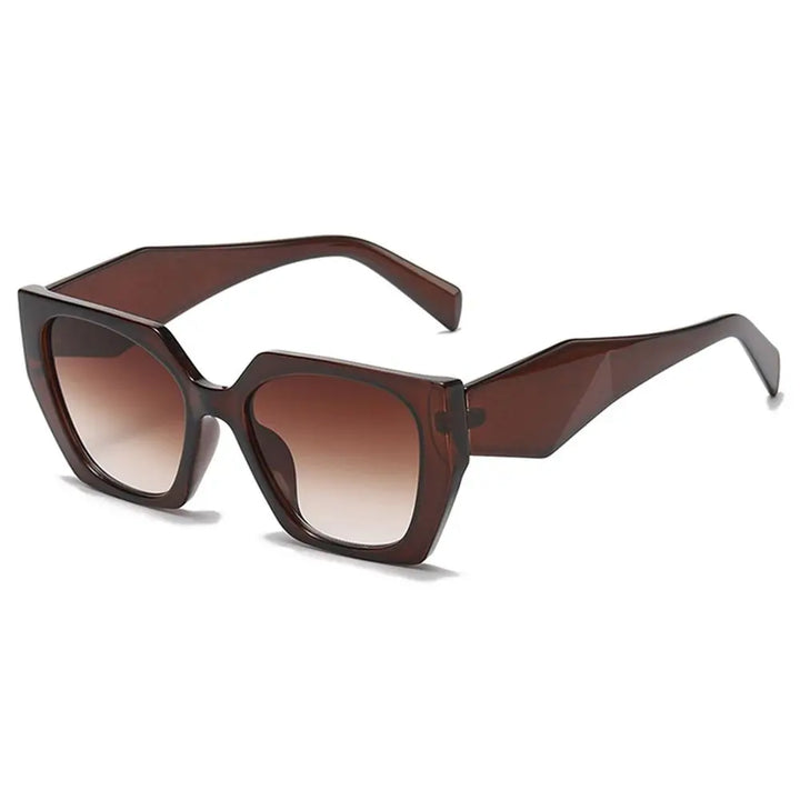 Malia | Women's Oversized Square Sunglasses with Gradient Lenses