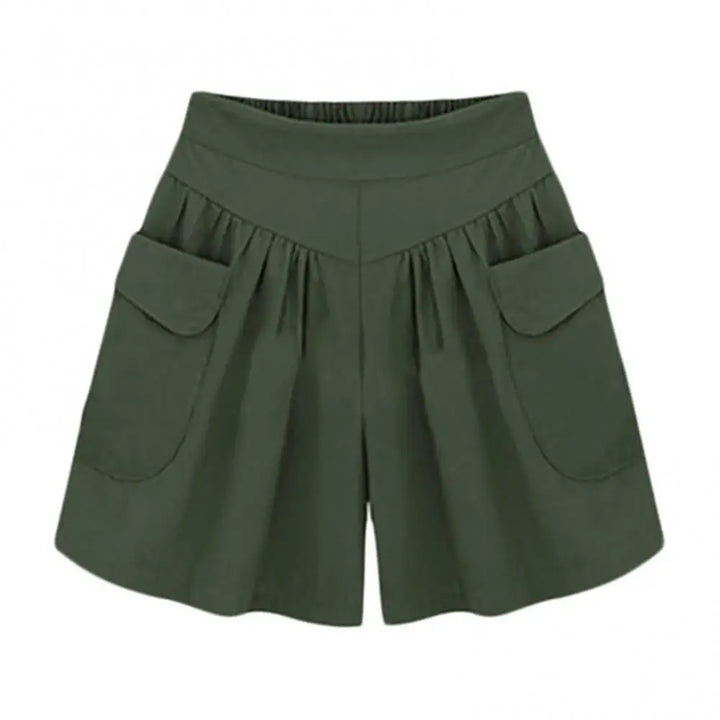 Francesca | Women's High Waisted Wide Leg Shorts