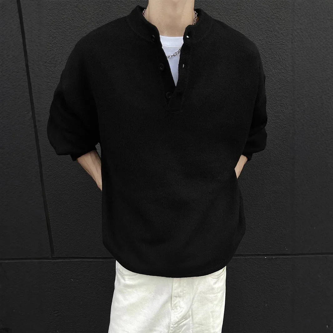 Hebron | Textured Knit Pullover