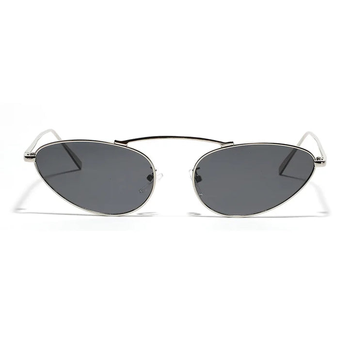 Sue | Women's Metal Cat-Eye Sunglasses with UV Protection