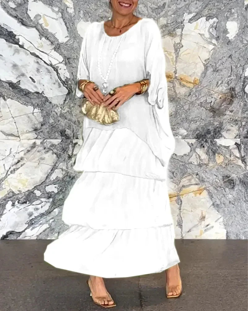 Rosina | Women's Tiered Maxi Dress