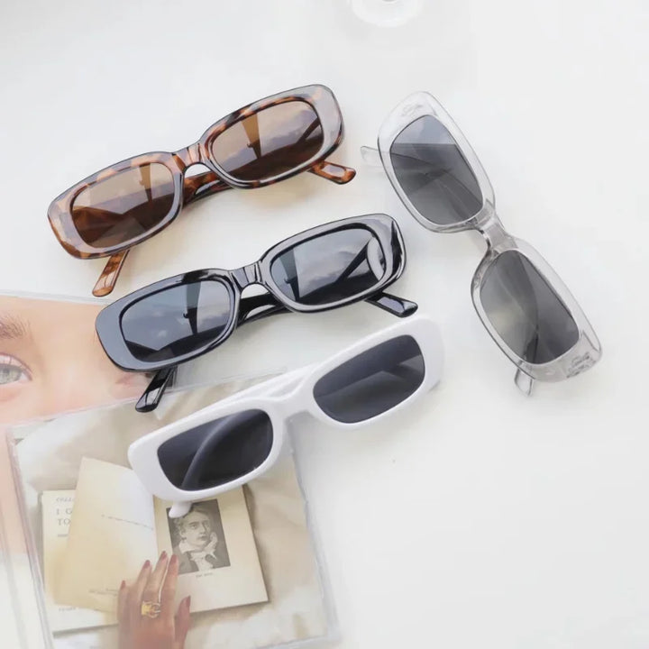 Angel | Women's Rectangle Sunglasses with Tinted Lenses