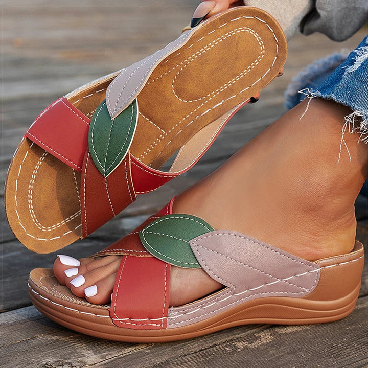 Elen | Women's Comfortable Wedge Sandals with Cushioned Support