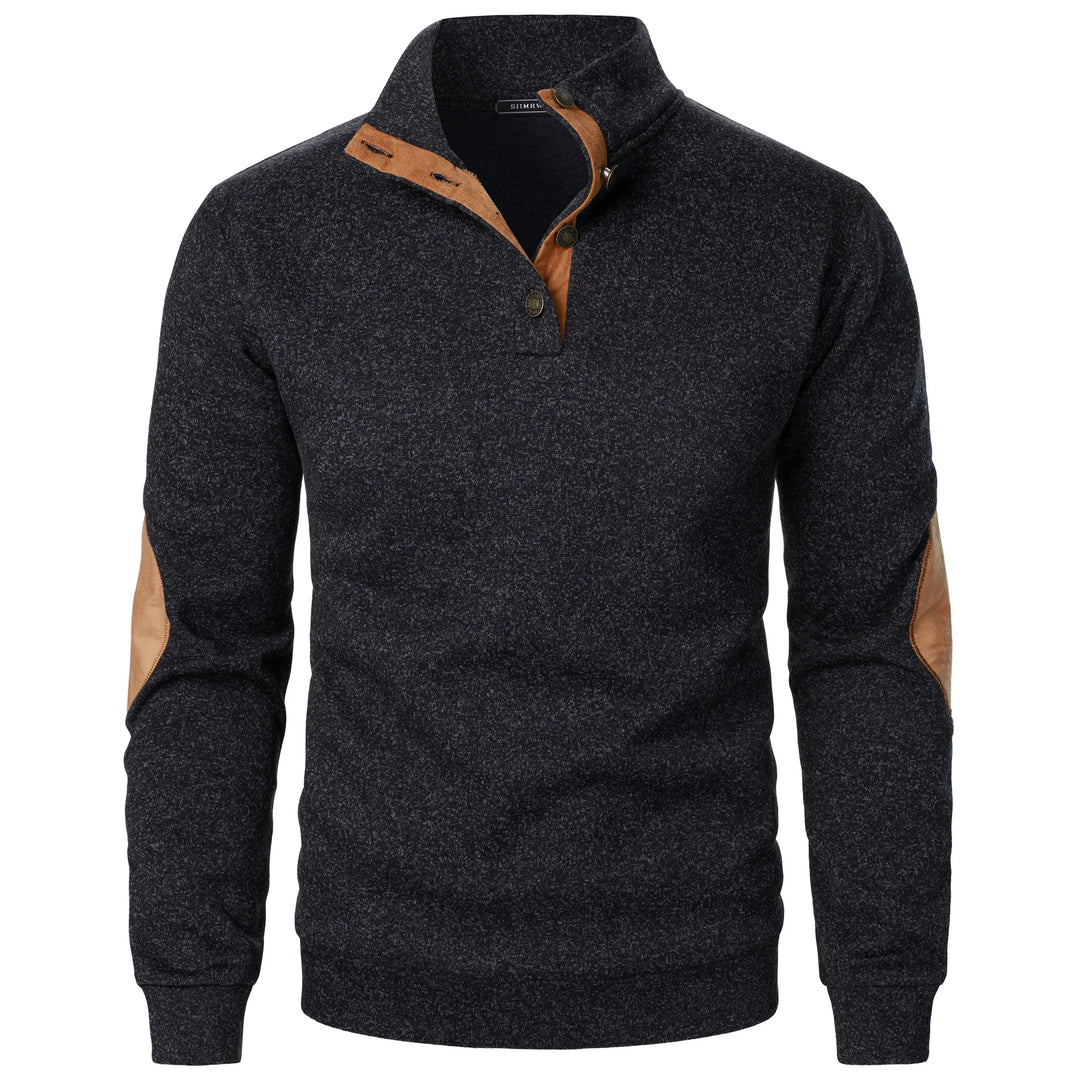 Harold | Quarter-Button Sweater