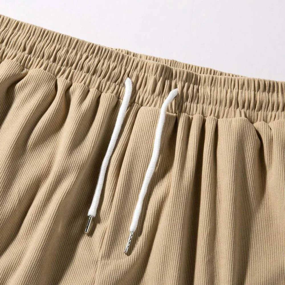 Prince | Men's Ribbed Summer Drawstring Shorts