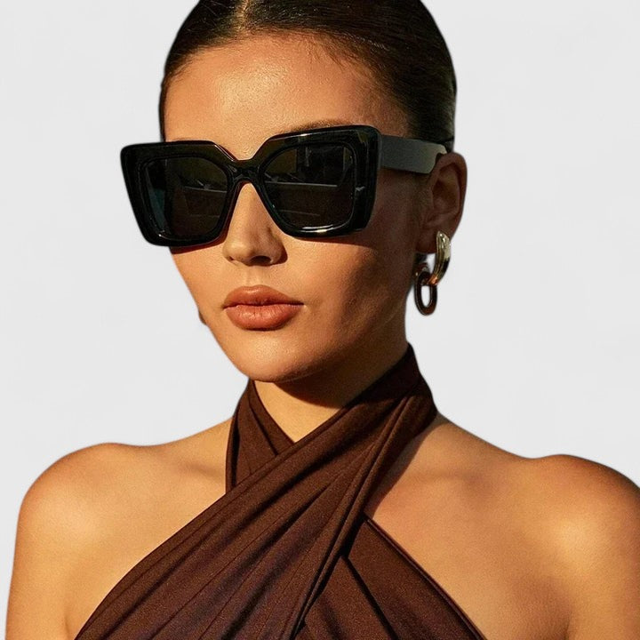 Raina | Women's Geometric Sunglasses with UV Protection