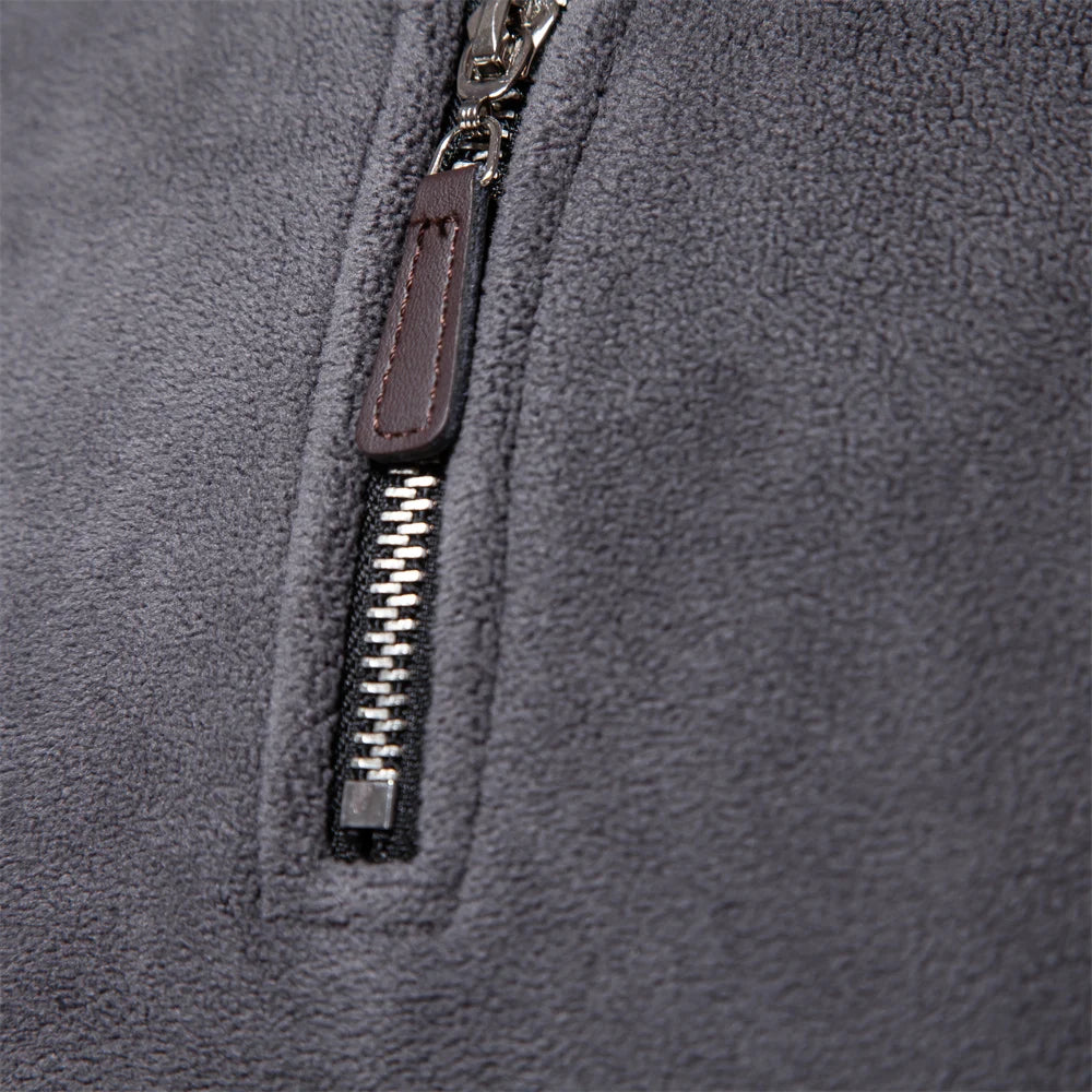 Hugh | Classic Half-Zip Sweater