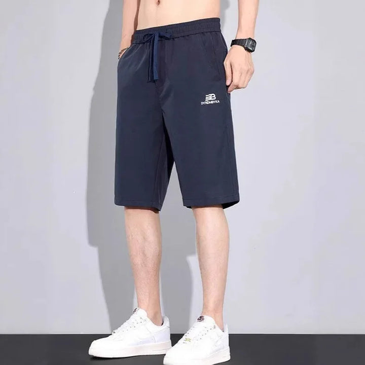 Steph | Men's Drawstring Knee Length Shorts