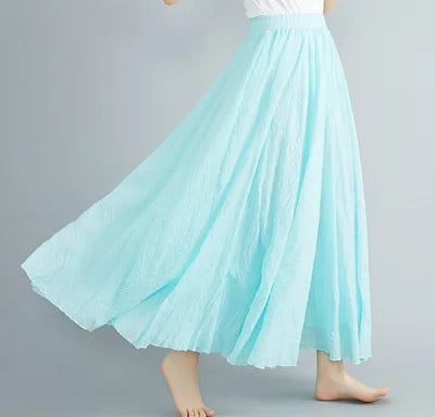 Marie | Women's Flowy Maxi Skirt