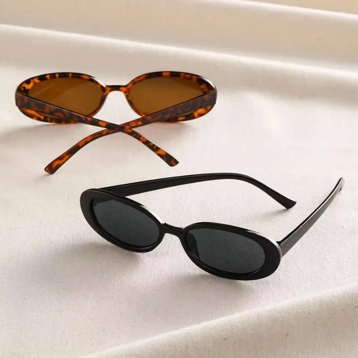 Gwen | Women's Oval Sunglasses with Tinted Lenses